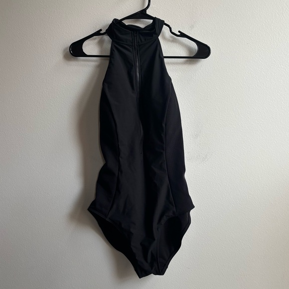 Athleta | Bonaire Black One Piece - Picture 2 of 4